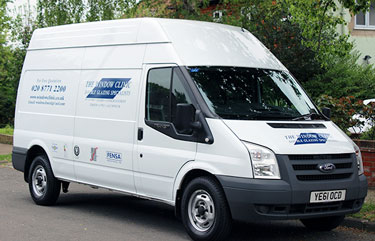 The Window Clinic delivery van