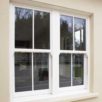 White Sash Windows