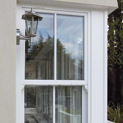 White Sash Windows