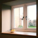 White Timber Effect Windows