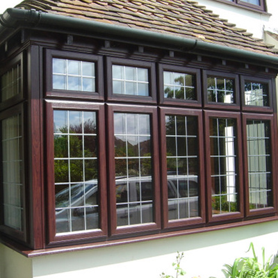 Timber effect windows