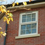 White Casement Window