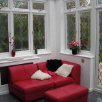 Leaded casements in an orangerie