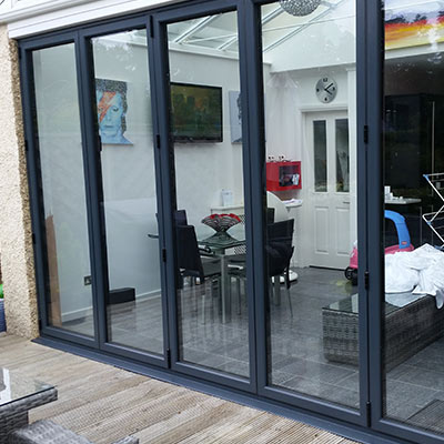 Bifold Doors Closed