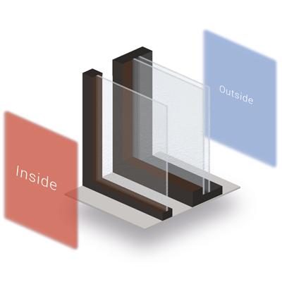 Secondary Glazing Diagram